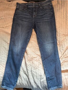 American Eagle Outfitters Dark Blue Skinny Jeans